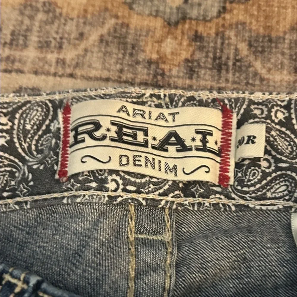 Ariat Real denim mid rise jeans 30R